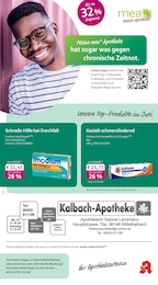 Aktueller mea - meine apotheke Apotheken Prospekt für Flieden: Unsere Juni-Angebote mit 4} Seiten, 01.06.2026 - 30.06.2026