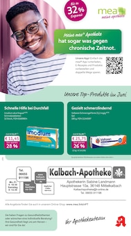 Aktueller mea - meine apotheke Prospekt "Unsere Juni-Angebote" für Kalbach Aktueller mea - meine apotheke Prospekt für Kalbach mit Seiten