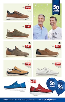 Bekleidung im Schuhpark Prospekt "WIR FEIERN JUBILÄUM. 50 JAHRE GRANDIOS GELAUFEN." mit 10 Seiten (Osnabrück)