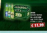 Aktuelle Jever Angebote bei Getränke Oase in Hamm Aktuelles Jever Angebot bei Getränke Oase in Hamm ab 11,99 €