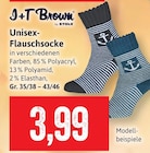 Unisex-Flauschsocke im Angebot bei Kaufhaus Stolz in Bremerhaven Unisex-Flauschsocke Angebote von J+T Brown bei Kaufhaus Stolz Bremerhaven für 3,99 €