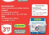 Aktuelle Luftentfeuchter Angebote bei GLOBUS in Jena Aktuelles Raumentfeuchter Compact Angebot bei GLOBUS in Jena ab 3,99 €