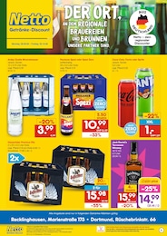 Netto Marken-Discount Prospekt "DER ORT, AN DEM DU IMMER AUSGEZEICHNETE PREISE FINDEST." für Castrop-Rauxel, 2 Seiten, 28.09.2026 - 02.10.2026