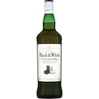 Blended Scotch Whisky - BLACK & WHITE - Carrefour à Saint-Priest Blended Scotch Whisky - BLACK & WHITE en promo chez Carrefour Saint-Priest à 16,01 €