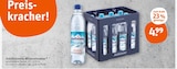 Mineralwasser im Angebot bei tegut in Würzburg Mineralwasser Angebote von Adelholzener bei tegut Würzburg für 4,99 €