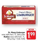 EDEKA - Limburger Angebot im Prospekt Limburger bei EDEKA im Prospekt "" für 1,99 €