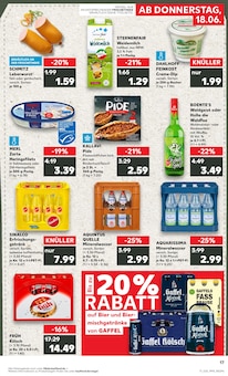 Bier im aktuellen Kaufland Prospekt (Würselen) Bier im Kaufland Prospekt "Hier bin ich richtig" mit 65 Seiten (Würselen)