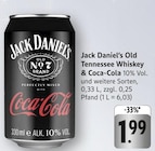 Aktuelles Old Tennessee Whiskey & Coca-Cola Angebot bei EDEKA in Pirmasens ab 1,99 €