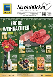 EDEKA Prospekt für Everswinkel: "Aktuelle Angebote", 16 Seiten, 21.12.2024 - 24.12.2024