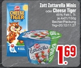 Zottarella Minis oder Cheese Tiger von Zott im aktuellen EDEKA Prospekt für 1,69 €
