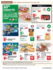 Promos Poisson dans le catalogue "LES HALLES d'automne" de Auchan Supermarché Poisson en promo dans le catalogue Auchan Supermarché à la page 2
