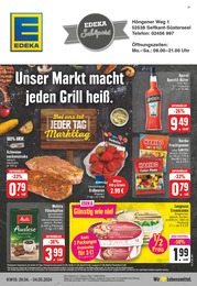 Aktueller EDEKA Supermärkte Prospekt für Selfkant: Aktuelle Angebote mit 24} Seiten, 29.04.2024 - 04.05.2024