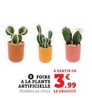 Promo Foire à la plante artificielle à 3,99 € dans le catalogue Hyper U à Ranspach-le-Bas