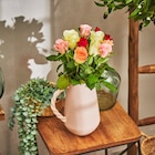 Bouquet de 11 roses arlequin dans le catalogue Carrefour