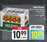 Pilsener im Angebot bei EDEKA in Hof Pilsener Angebote von Veltins bei EDEKA Hof für 10,49 €