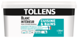 Peinture spéciale cuisine et bains monocouche blanche 2.5 l en promo chez Brico Dépôt Peinture spéciale cuisine et bains monocouche blanche 2.5 l dans le catalogue Brico Dépôt