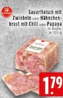 Sauerfleisch mit Zwiebeln Angebote von Wiltmann bei EDEKA Krefeld für 1,79 €