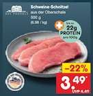 Netto Marken-Discount Beelen - Schweine-Schnitzel Angebot im Prospekt Schweine-Schnitzel bei Netto Marken-Discount im Beelen Prospekt für 3,49 €