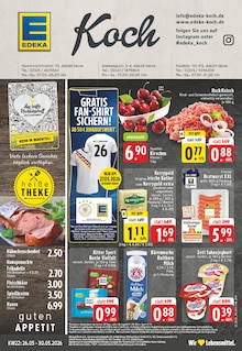 EDEKA Prospekt der Woche "Aktuelle Angebote" Seite 1, 26.05.2026 bis 30.05.2026 für Herne Aktueller EDEKA Prospekt "Aktuelle Angebote" Seite 1 von 30 Seiten für Herne