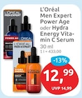 Power Age von L'Oréal Men Expert für 12,99 € bei budni im Angebot Power Age von L'Oréal Men Expert im aktuellen budni Prospekt