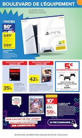 Promos Console PS5 dans le catalogue "LE MOIS MONOPOLY" de Carrefour Console PS5 en promo dans le catalogue Carrefour à la page 97