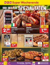 Bratwurst Angebot & Preis im aktuellen Netto Marken-Discount Prospekt Bratwurst Angebot im aktuellen Netto Marken-Discount Prospekt auf Seite 46