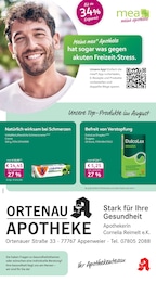 mea - meine apotheke Prospekt für Durbach mit 4 Seiten mea - meine apotheke Prospekt für Durbach: "Unsere August-Angebote", 4 Seiten, 01.08.2026 - 31.08.2026