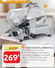 Promo Trancheuse à jambon alu à 269,00 € dans le catalogue Rural Master à Gourdan-Polignan
