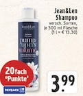 Shampoo im Angebot bei E center in Niederkassel Shampoo Angebote von Jean&Len bei E center Niederkassel für 3,99 €
