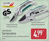 Ergonomische Gartenschere von Gardenline im aktuellen ALDI Nord Prospekt