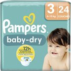 Changes bébé baby dry - PAMPERS en promo chez Casino Supermarchés Romans-sur-Isère à 5,30 €