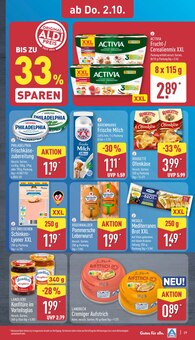 Milch im ALDI Nord Prospekt "Aktuelle Angebote" mit 43 Seiten (Chemnitz)