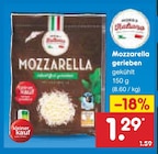 Mozzarella gerieben im aktuellen Netto Marken-Discount Prospekt