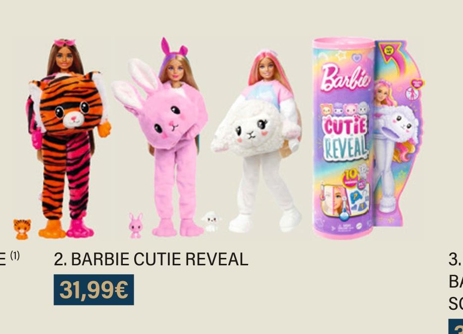 Tête à coiffer Barbie Monoprix