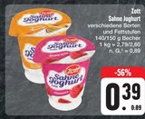 Aktuelle Sahne Angebote bei E center in Dresden Aktuelles Sahne Joghurt Angebot bei E center in Dresden ab 0,39 €