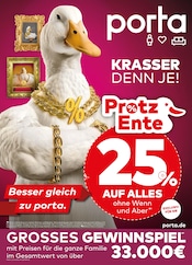 Aktueller porta Möbel Möbel & Einrichtung Prospekt in Bernsdorf und Umgebung, "KRASSER DENN JE" mit 8 Seiten, 01.03.2026 - 07.03.2026