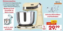 Küchenmaschine bei Netto Marken-Discount in Herne Küchenmaschine im Angebot bei Netto Marken-Discount Herne für 29,99 €