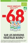 -68% remise immédiate sur le 2ème sur les boissons végétales Bjorg à Intermarché Express dans Fontainebleau -68% remise immédiate sur le 2ème sur les boissons végétales Bjorg à Intermarché Express dans Fontainebleau