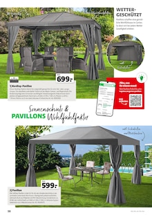 Pavillon im Hagebaumarkt Prospekt "Gartenmöbel und Camping" mit 48 Seiten (Oberhausen)