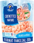 Crevettes natures - ASSIETTE BLEUE en promo chez Cora Villeneuve-d'Ascq à 5,36 €