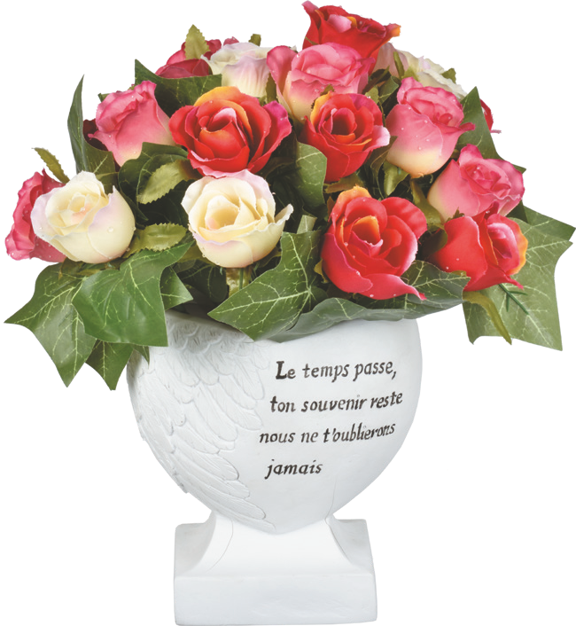 Centrakor Fontenay-en-Parisis - Le vase de 24 roses Promo Le vase de 24 roses dans le catalogue Centrakor Centrakor, j'adore ! à Fontenay-en-Parisis