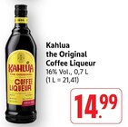 the Original Coffee Liqueur Angebote von Kahlua bei E center Albstadt für 14,99 €