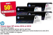 Office DEPOT Soisy-sous-Montmorency - Toners laser séries 201A et 201X Promo Toners laser séries 201A et 201X dans le catalogue Office DEPOT "Je range, je classe, j'étiquette ! Les promos pour bien archiver pour commencer l'année ! " à Soisy-sous-Montmorency