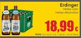 Helles oder Helles Alkoholfrei Angebote von Erdinger bei RAN Heidenheim für 18,99 €