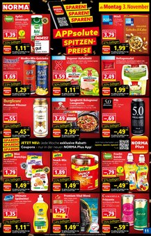 Norma Prospekt der aktuellen Woche, gĂĽltig von 03.11.2025 bis 08.11.2025 Aktueller Norma Prospekt "Mehr fĂĽrs Geld" mit 20 Seiten