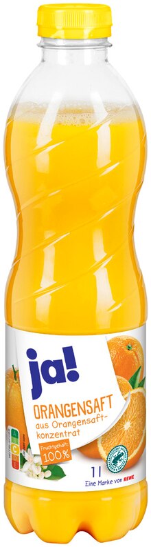 von ja! Orangensaft von ja!