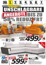 Seats and Sofas Prospekt "Unschlagbare Angebote", 4 Seiten, für Dortmund, 30.11.2019 - 07.12.2019 Seats and Sofas Prospekt "Unschlagbare Angebote", 4 Seiten, für Dortmund, 30.11.2019 - 07.12.2019