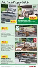 Gartenmöbel im toom Baumarkt Prospekt in Aalen Aktueller toom Baumarkt Prospekt mit Gartenmöbel, "Respekt, wer's selber macht.", Seite 9