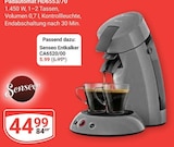 Padautomat HD6553/70 im Angebot bei GLOBUS in Erlangen Padautomat HD6553/70 Angebote von Senseo bei GLOBUS Erlangen für 5,99 €