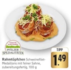 Rahmtöpfchen Angebote von Pfälzer Spezialitäten bei E center Bruchsal für 1,49 €